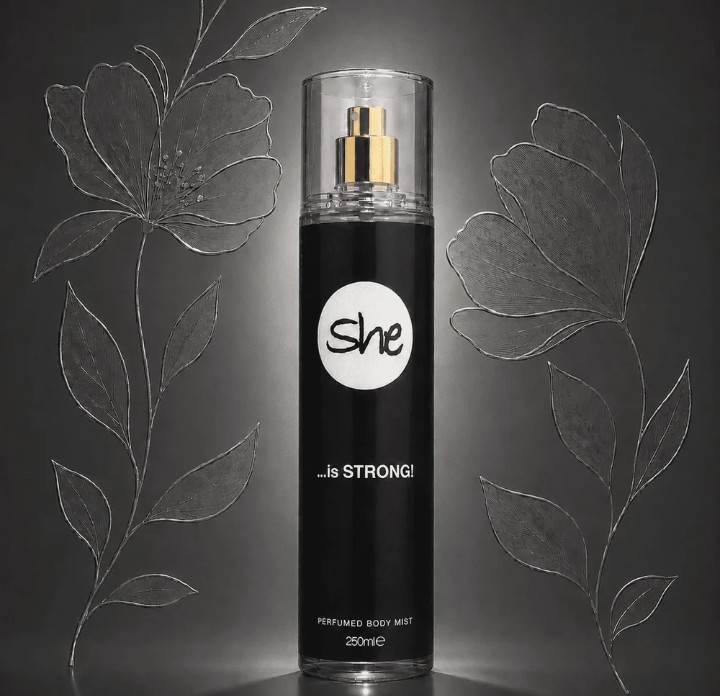 She Is Strong Perfumed Body Mist 250ml