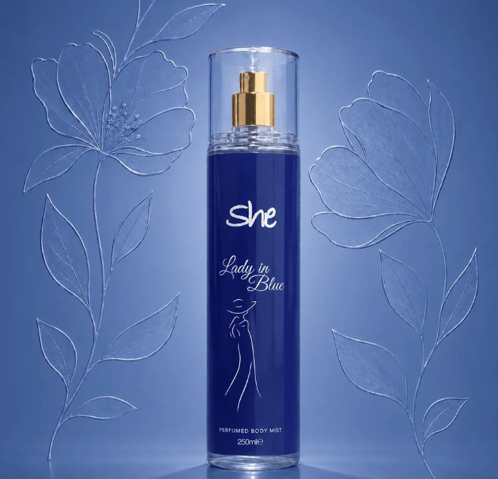 She Lady In Blue Body Mist 250ml