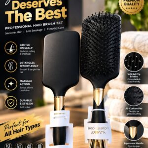 YUANBO EXQUISITE PADDLE HAIR BRUSH, 8788