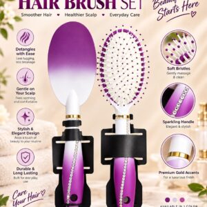 Yuanbo Exquisite Hair Brush, 9551-14